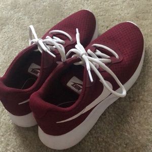 Maroon Nike Sneakers